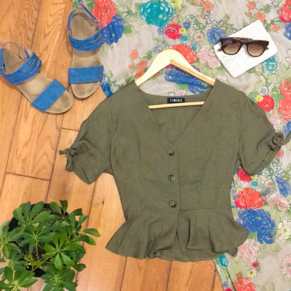Peplum Blouse